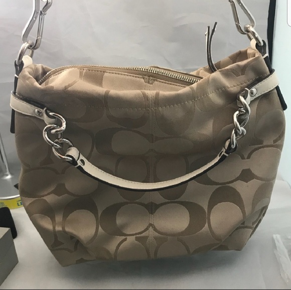 Light brown coach bag - Picture 2 of 2